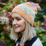 Scrappy Marl Hat in Hedgehog Fibres Sock - PDF