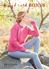 Woman's Sweater in Hayfield Bonus Chunky (8291) - PDF
