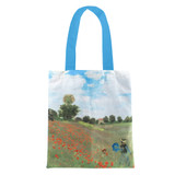 Cotton Tote Bag: Monet - Field with poppies