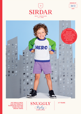 Hero Inside Sweater in Sirdar Snuggly Replay DK (2612) - PDF