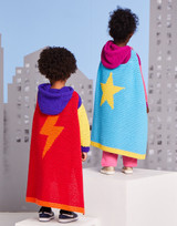 Hero Hoodie & Cape in Sirdar Snuggly Replay DK (2616) - CROCHET - PDF