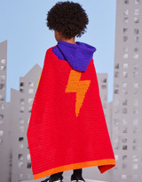 Hero Hoodie & Cape in Sirdar Snuggly Replay DK (2616) - CROCHET - PDF