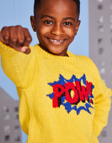 Super Power Sweater in Sirdar Snuggly Replay DK (2618) - PDF
