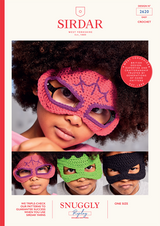 Alter Ego Masks in Sirdar Snuggly Replay DK (2620) - CROCHET - PDF