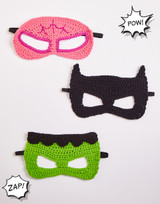 Alter Ego Masks in Sirdar Snuggly Replay DK (2620) - CROCHET - PDF