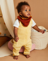 Laid Back Romper & Bib in Sirdar Snuggly 4 Ply (5508) - PDF