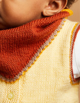 Laid Back Romper & Bib in Sirdar Snuggly 4 Ply (5508) - PDF
