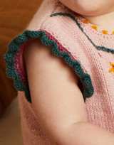 Flower Power Twinset in Sirdar Snuggly 4 Ply (5510) - PDF