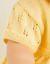 Little Lacy Baby Romper in Sirdar Snuggly 3 Ply (5517) - PDF