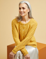 Scallop Stitch Short Cardi in Sirdar No 1 DK (10665) - PDF