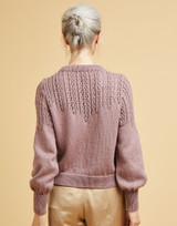 Lace Yoke Sweater in Sirdar No 1 DK (10667) - PDF