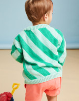 Beach Hut Stripe Sweater in Sirdar Snuggly DK (5525) - PDF