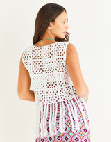 Fringe Benefits Vest in Sirdar Stories DK (10529) - CROCHET - PDF