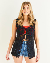 Fringe Benefits Vest in Sirdar Stories DK (10529) - CROCHET - PDF