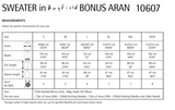Diamond Cable Sweater in Hayfield Bonus Aran (10607) - PDF