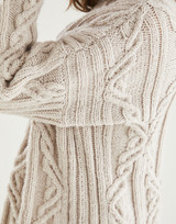 Diamond Cable Sweater in Hayfield Bonus Aran (10607) - PDF