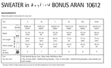 V Neck Collared Sweater in Hayfield Bonus Aran (10612) - PDF