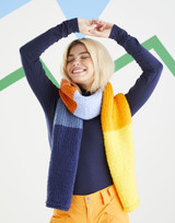 Ski Lift Scarves in Hayfield Bonus Super Chunky (10621) - PDF
