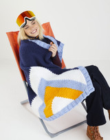 Snow Cap Throw in Hayfield Bonus Super Chunky (10624) - PDF