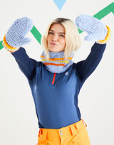 Snow Board Snood & Mittens in Hayfield Bonus Super Chunky (10623) - PDF