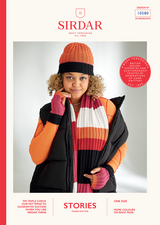Stop Sign Scarf Set in Sirdar Stories DK (10580) - PDF