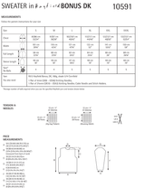 Round Neck Sweater in Hayfield Bonus DK (10591) - PDF