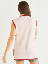 Swing Tipped Vest in Sirdar Cashmere Merino Silk DK (10550) - PDF