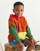 Hide Out Hoodie in Sirdar Snuggly Replay DK (2587) - PDF