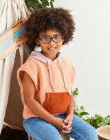 Hide Out Hoodie in Sirdar Snuggly Replay DK (2587) - PDF