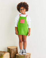 Pocket Power Pinafore in Sirdar Snuggly Replay DK (2588) - PDF