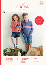 Follow the Leader Henley in Sirdar Snuggly Replay DK (2593) - PDF