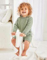 Textured Baby Two-Piece in Sirdar Snuggly Cashmere Merino DK (5475) - PDF