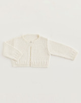 Single Button Baby Cardigan in Sirdar Snuggly Bamboo DK (5479) - PDF
