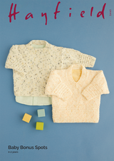 Spotty Sweaters in Hayfield Baby Bonus Spots DK (5441) - PDF
