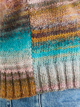 Textured Panel Vest in Sirdar Jewelspun Aran (10291) - PDF