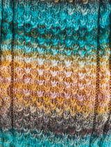 Textured Panel Vest in Sirdar Jewelspun Aran (10291) - PDF