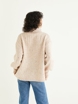 Roll Neck Slip Stitch Sweater in Sirdar Haworth DK (10299) - PDF