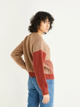 Harlequin Sweater in Sirdar Haworth Tweed DK (10301) - PDF