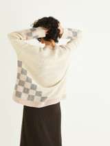 Squares Cardigan in Sirdar Haworth Tweed DK (10302) - PDF