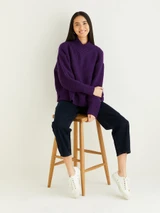 Shawl Collar Sweater in Hayfield Soft Twist DK (10328) - PDF