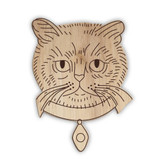 Cats & Dogs Wooden Ornaments