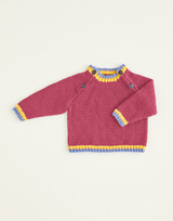 Twisted Rib Rainbow Sweater in Sirdar Snuggly DK (5411) - PDF