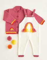 Rainbow Romper, Jacket & Dungarees in Sirdar Snuggly DK (5412) - PDF