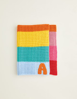 Crochet Rainbow Waffle Stitch Blankets in Sirdar Snuggly DK (5415) - CROCHET - PDF