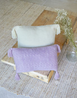 Wild Oats & Plaited Basket Stitch Cushions in Hayfield Bonus DK (10263) - PDF