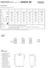 Slouchy Cable Sweater in Hayfield Bonus DK (10265) - PDF