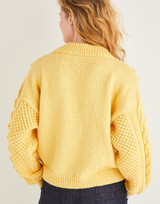 Women's Bobble Detail Cable Stitch Sweater in Sirdar Country Classic Worsted (10159) - PDF