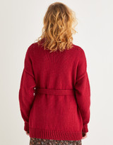 Women's Deep Rib Wrap Cardigan in Sirdar Country Classic Worsted (10161) - PDF