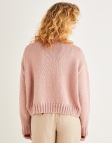 Women's Funnel Neck Rib Detail Sweater in Sirdar Country Classic Worsted (10169) - PDF