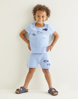 Under the Sea Top & Shorts in Sirdar 100% Cotton DK (2575) - PDF